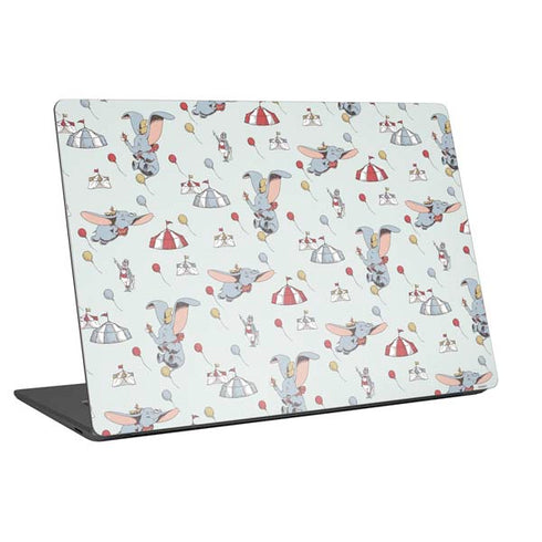 Disney Dumbo Vintage Pattern Universal Laptop 11in (8.8 x 6.2in) Skin